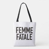 Tote Bag Fatale Fourre-tout (Dos)