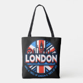 Tote Bag Fatigué de Londres (Dos)