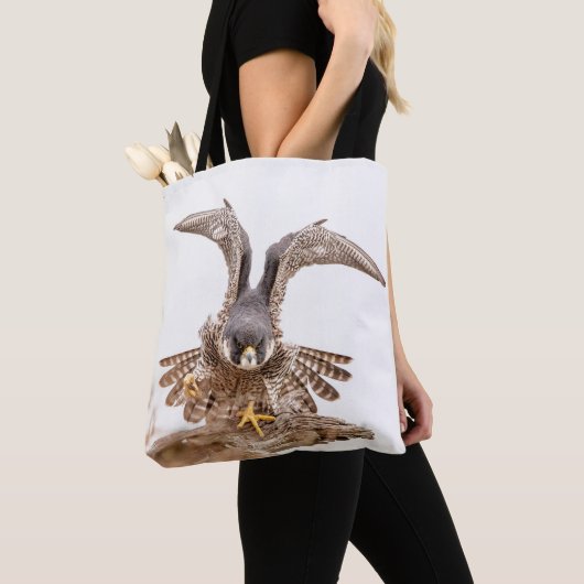 Tote Bag Faucon pèlerin (De près)