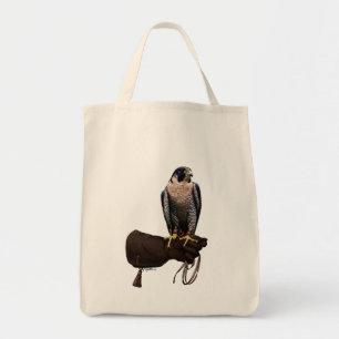 Tote Bag Faucon pérégrin sur le gant