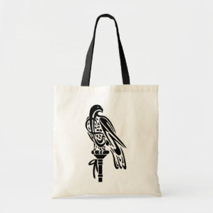 Tote Bag Faucon sur Block Perch Fourre-tout