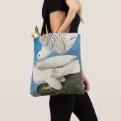 Tote Bag Faucons gerfauts, alias Gerfalcons par John James  (De près)