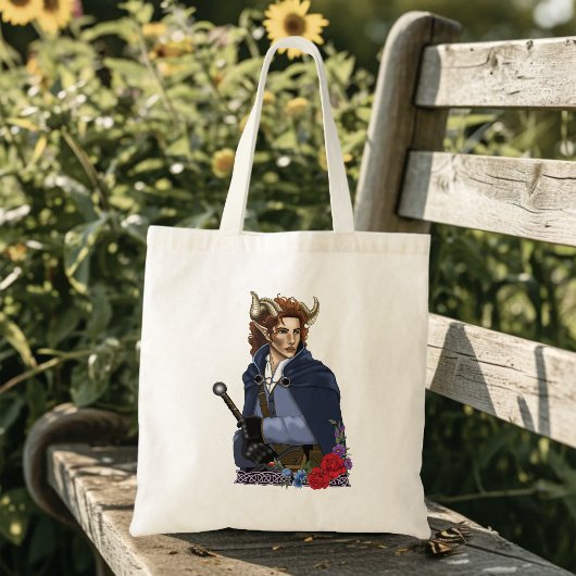Tote Bag Faune cornu Fae Fantastique