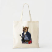 Tote Bag Faune cornu Fae Fantastique (Devant)
