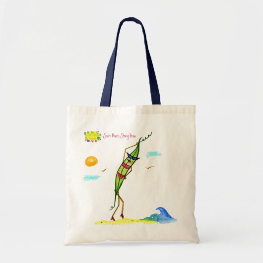Tote Bag fauteuil poire de plage (Devant)