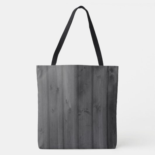 Tote Bag Faux gris foncé (Devant)