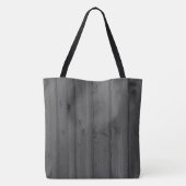 Tote Bag Faux gris foncé (Dos)
