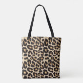 Tote Bag Faux Leopard Fur | Look tendance (Dos)