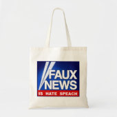 Tote Bag Faux News (Devant)