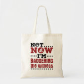 Tote Bag Faux procès pas maintenant Je blâme le témoin (Devant)