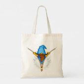Tote Bag Faux Zipper Gnome (Dos)