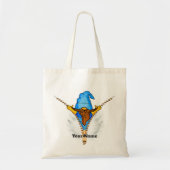 Tote Bag Faux Zipper Gnome (Devant)