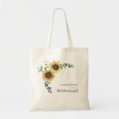 Tote Bag Faveur de demoiselle d'honneur Fleur de eucalyptus (Devant)