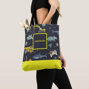 Tote Bag Favoris pour enfants Allover personnalisé Fourre-t