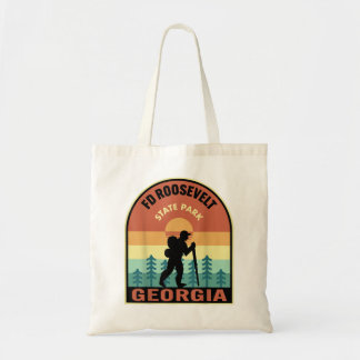Tote Bag FD Roosevelt State Park Georgia Randonnée rétro