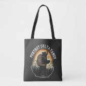 Tote Bag FDT résister à l'ours Foxtrot Delta Tango (Devant)