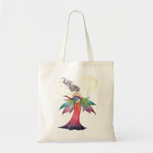 Tote Bag Fée Artisan Recueillant les Étoiles