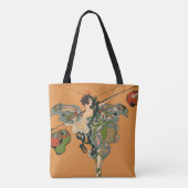 Tote Bag Fée Ballerine Avec Lanternes (Dos)