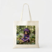 Tote Bag Fée Dans Le Violet (Devant)