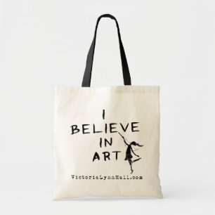 Tote Bag Fée d'art : Je crois en valeur promotionnelle