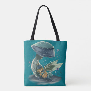 Tote Bag Fée de bois d'hiver