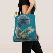 Tote Bag Fée de bois d'hiver (De près)