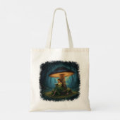 Tote Bag Fée de Nuit Enchantée Lisant un Livre (Dos)