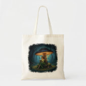 Tote Bag Fée de Nuit Enchantée Lisant un Livre (Devant)