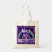 Tote Bag Fée de pluie violette (Devant)