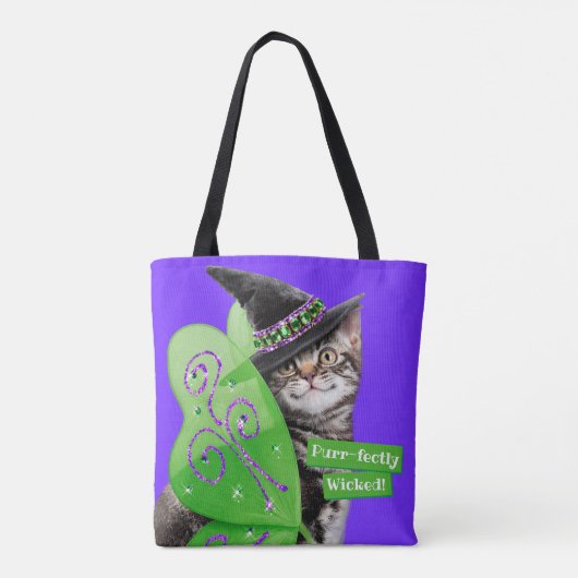 Tote Bag Fée de sorcière de Kitten (Dos)