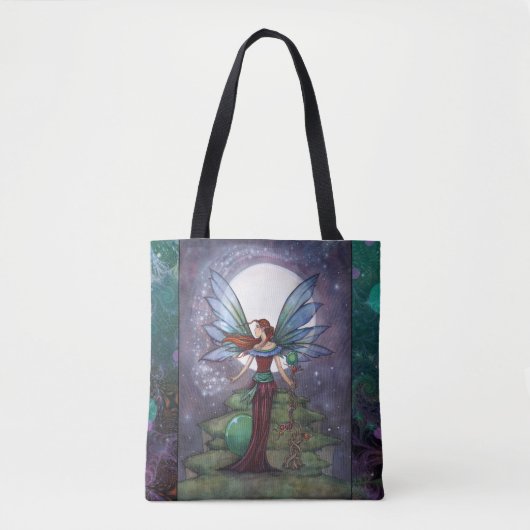Tote Bag Fée magique des étoiles de rotation par Molly Harr (Devant)
