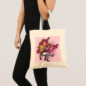 Tote Bag Fée rose (Devant (produit))
