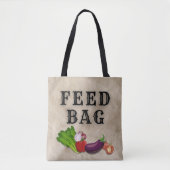 Tote Bag "FEED BAG" - Tout usage et utilisation quotidienne (Devant)