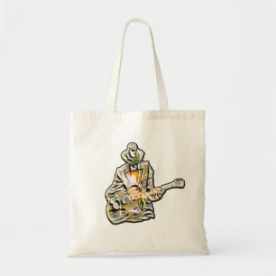 Tote Bag Feel the Blues - Conception de guitare artistique