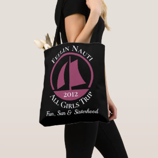 Tote Bag Feelin Nauti Voyage Toutes Filles