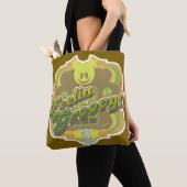 Tote Bag Feelin Super seventies Style Disco Art Amusant (De près)