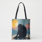Tote Bag Feeling Blue - Limited Edition (4) (Devant)