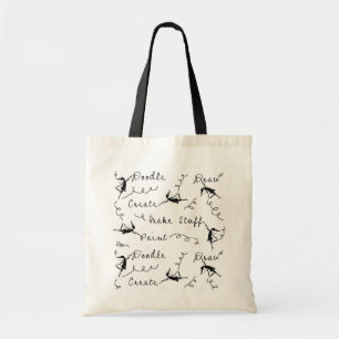 Tote Bag Fées d'art au travail
