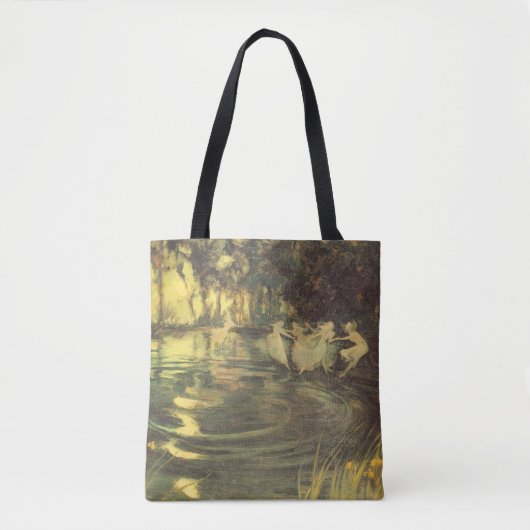 Tote Bag Fées en tourbillon par Arthur Black, Danse de fées (Devant)