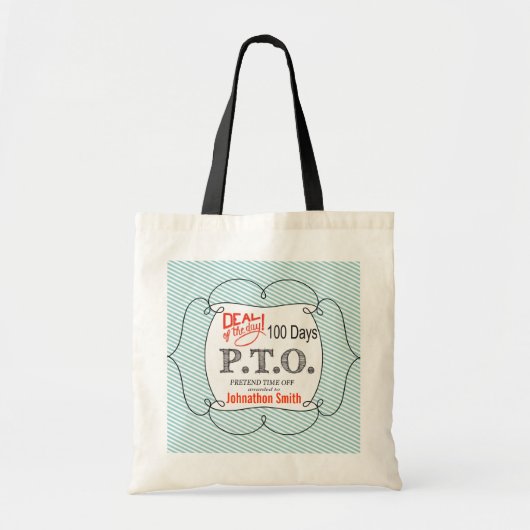 Tote Bag Félicitations amusantes pour faire semblant d'être (Devant)