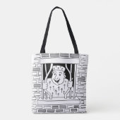 Tote Bag Félicitations Départ Évasion (Dos)