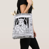 Tote Bag Félicitations Départ Évasion (De près)