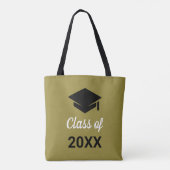 Tote Bag Félicitations Grad Grad Graduation Cap Classe De N (Dos)
