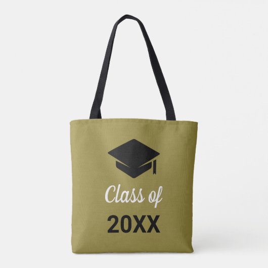 Tote Bag Félicitations Grad Grad Graduation Cap Classe De N (Dos)