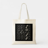 Tote Bag Félicitations Senior 2026 (Dos)
