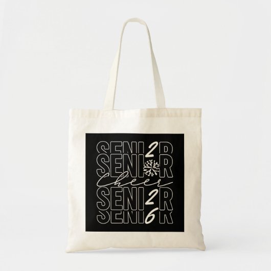 Tote Bag Félicitations Senior 2026 (Devant)