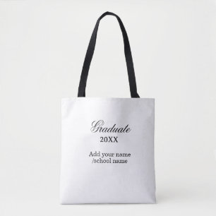 Tote Bag Félicitations simples pour la remise des diplômes,