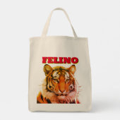 TOTE BAG FELINO, TIGER (Dos)