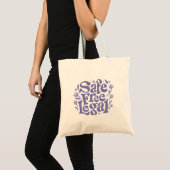 Tote Bag Feministe de l'avortement (Devant (produit))