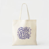 Tote Bag Feministe de l'avortement (Devant)